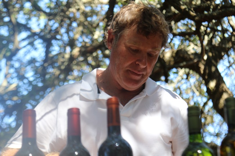 Wayne Gabb of Lomond Wines.