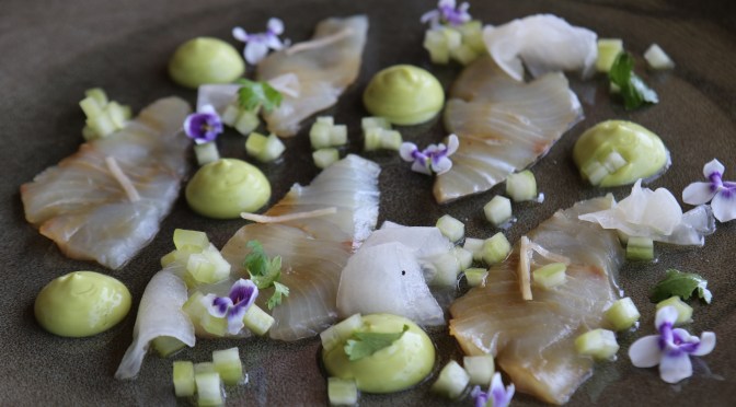 Food at Cullen Wines in Margaret River Australia.