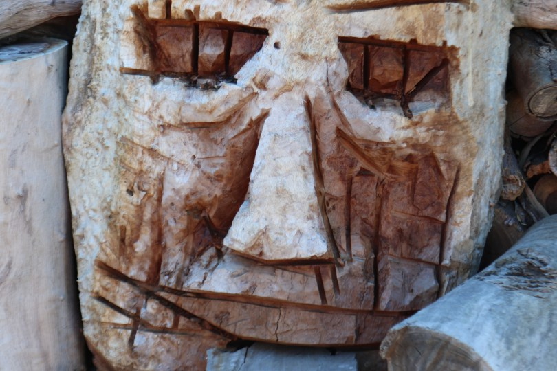 Sculpture at Bellwether Wines.