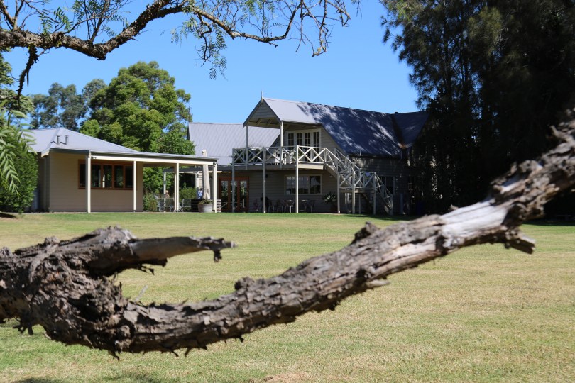 A view of the Pepper Tree Wines cellar door in the Hunter Valley Australia.