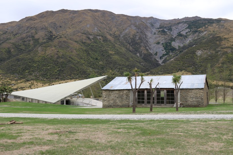 Winery at Peregrine Wines in New Zealand.