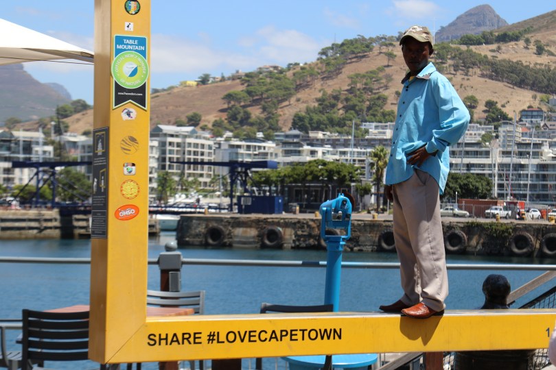V&A harbour in Cape Town.