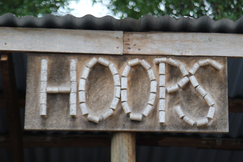Hoops wine is fermented in Guy Hooper's garage next to his house.
